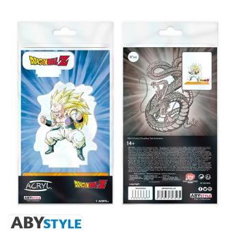 DRAGON BALL - Acryl® - Goten Unglaublich, Gotenks, die Fusion zwischen Goten und Trunks, erreicht die Super saiyan 3 wie Goku auf diesem Dragon Ball Z Acryl® von ABYstyle.ks